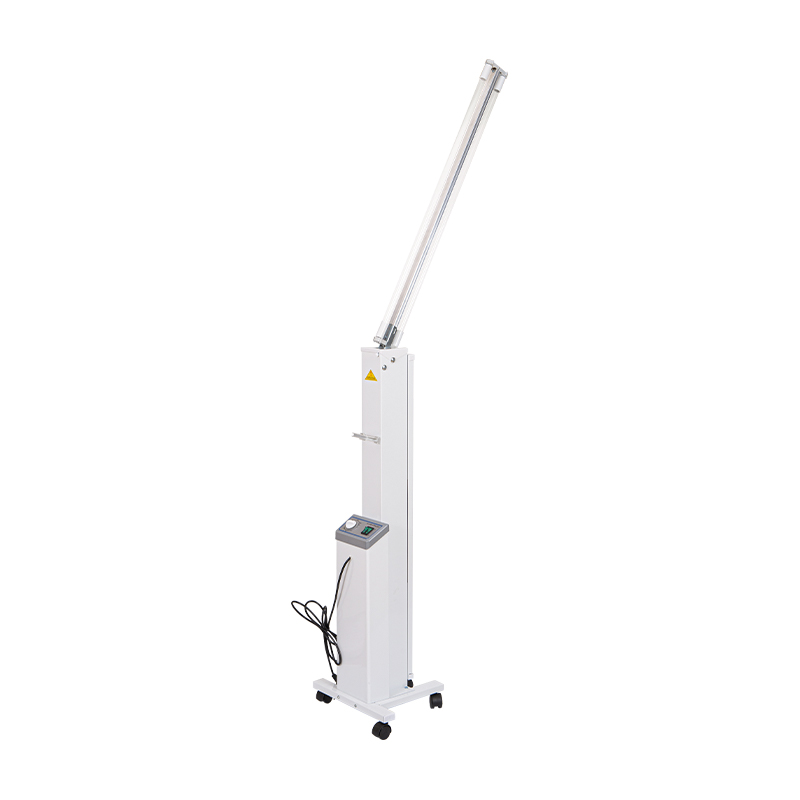 Carrinho esterilizador de lâmpada UV de tubo duplo