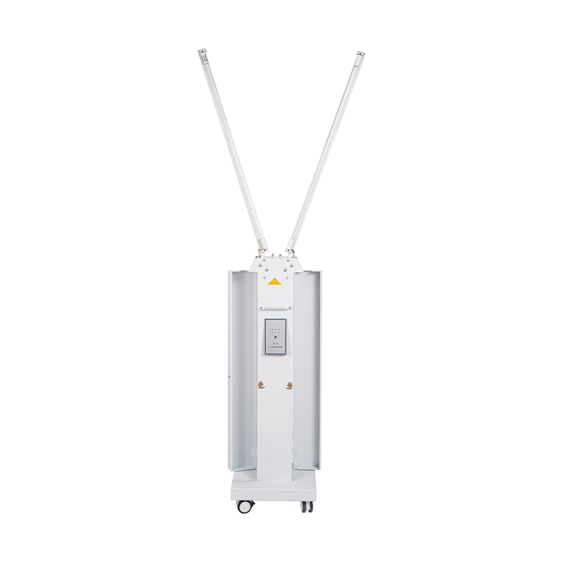 Carrinho esterilizador para lâmpada UV de quatro tubos