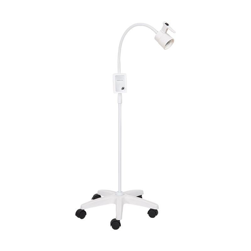 Lâmpada de exame pescoço de ganso LED com bateria de backup integrada de 3W