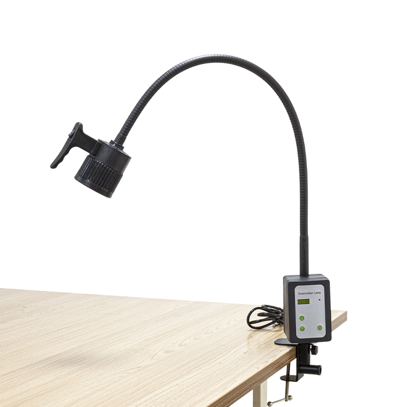 Lâmpada de exame LED pescoço de ganso de mesa clipada 9W Lâmpada de exame LED pescoço de ganso de mesa clipada 9W