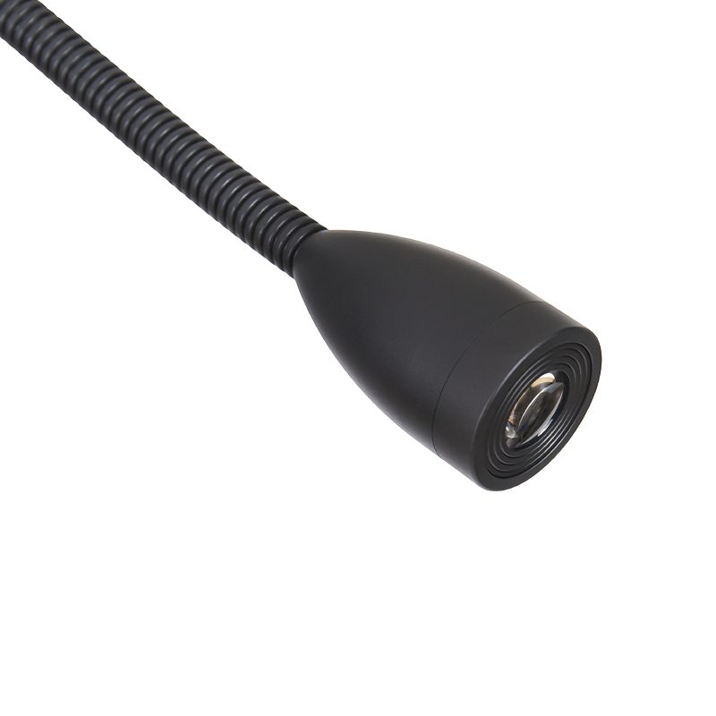 Luz de exame pescoço de ganso LED 5W para cama de hospital Luz de exame pescoço de ganso LED 5W para cama de hospital