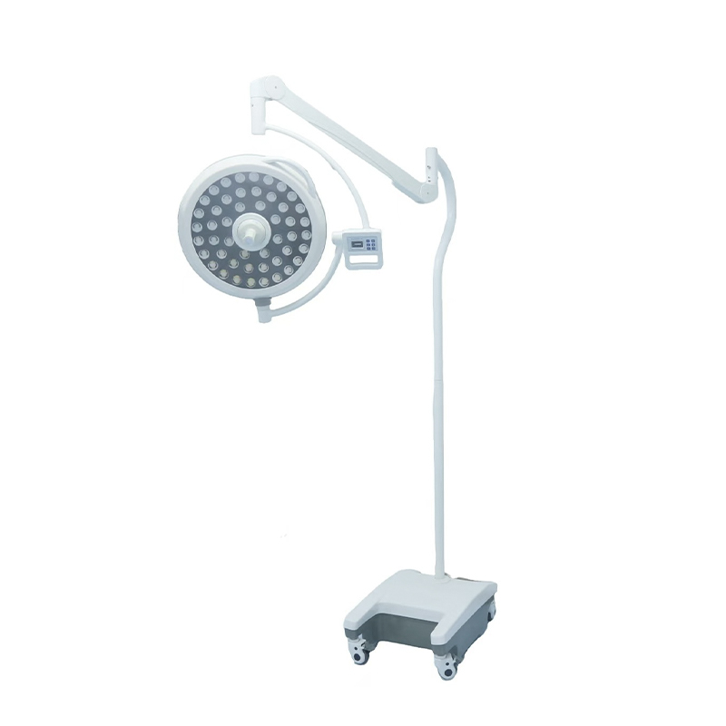 luz cirúrgica Shadowless conduzida móvel 48W com rodízios