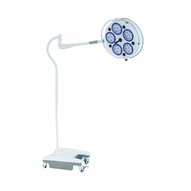 Lâmpada operacional móvel sem sombra LED de 5 furos Lâmpada operacional móvel sem sombra LED de 5 furos